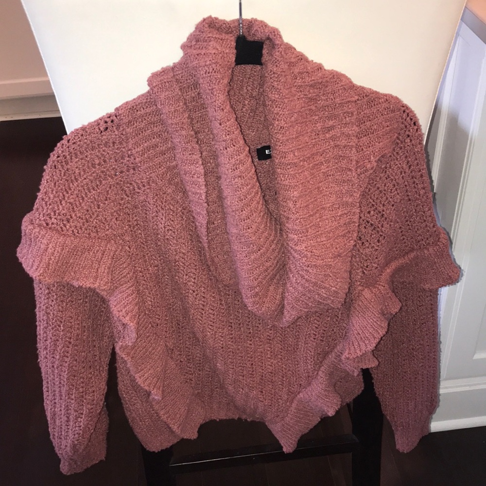 Express Ruffle sweater